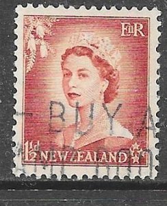 New Zealand 290: 1.5d Elizabeth II, used, F-VF