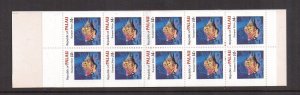 Palau   #75a   MNH  1985   booklet 10 x 14c  trumpet triton