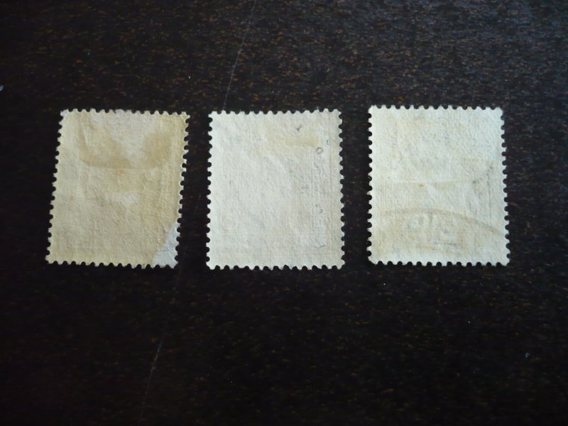 Stamps - Jamaica - Scott# 103-105 - Used Set of 3 Stamps
