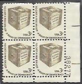 US #1584 Ballot Box MNH PB