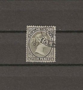 FALKLAND ISLANDS  1891/1902 SG 32 USED Cat £22