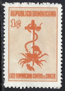 Dominican Republic RA56 VFU CANCER 875D-10