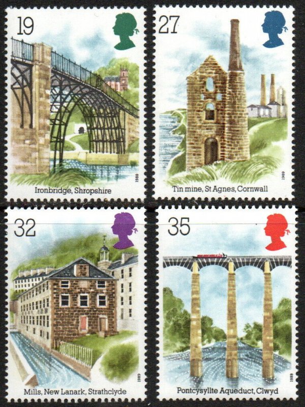 Great Britain Sc #1280-1283 MNH