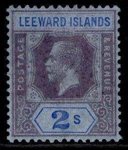 LEEWARD ISLANDS GV SG74, 2s purple & blue/blue, M MINT. Cat £25.