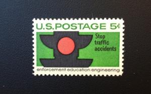Scott #1272 Traffic Safety, MINT, VF, NH