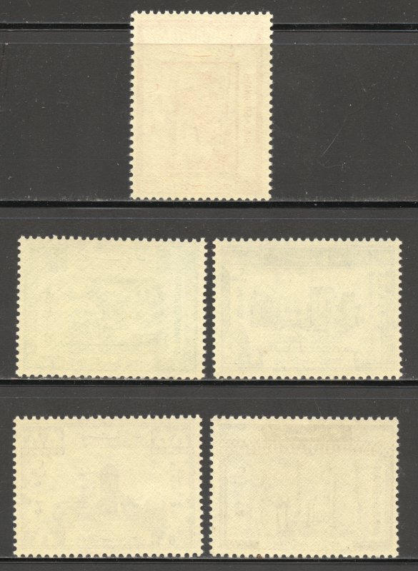 Iran Scott B1-B5 MNHOG - 1948 Tomb of Avicenna Reconstruction - SCV $15.50