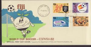 Fiji 466-469 Soccer U/A FDC