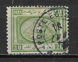 Egypt 11 1867 20pa Sphinx Used (z1)