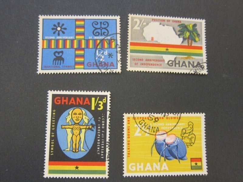 Ghana 1959 Sc 42-5 set FU