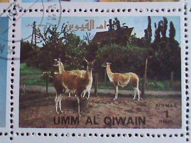 UNN AL QIWAIN STAMP:HISTORY OF OLYMPIC GAMES STAMPS CTO LARGE FULL SHEET VF