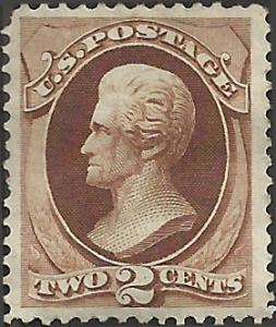 # 157 Brown Mint No Gum Andrew Jackson