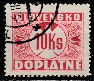 Slovenko  / Slovaquie   J10     (O)   1939 / Postage due  ($$)