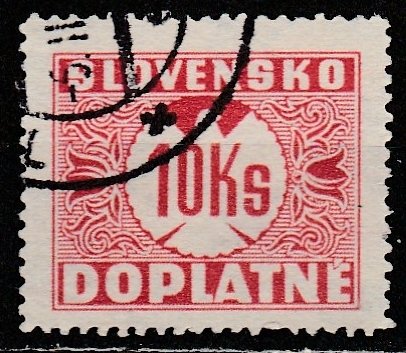 Slovenko  / Slovaquie   J10     (O)   1939 / Postage due  ($$)