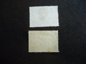 Stamps - Australia - Scott# 157-158 - Used Set of 2 Stamps