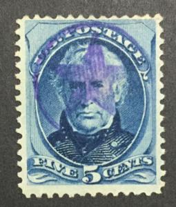 MOMEN: US #185 PURPLE STAR USED #24572