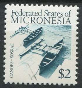 Micronesia Sc#19 MNH, $2 Prus bl, Landscapes (1984)