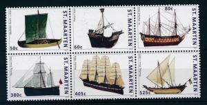 [SM047] St. Martin Maarten 2011 Classic Ships MNH