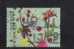 Sweden  Scott#  2735c  Used  (2014 Berries and Leaves)