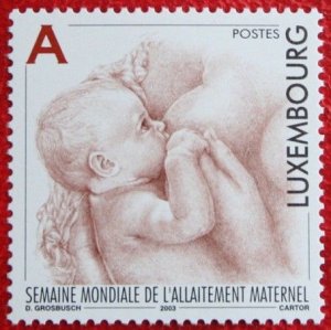 LUXEMBOURG 2003 Breastfeeding campaign MNH Scott# 1117 SG 1653