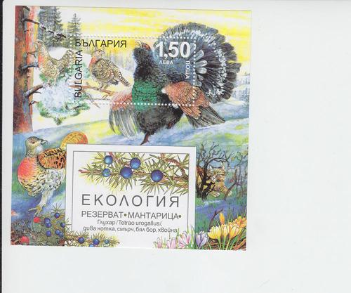 2013 Bulgaria Ecology - Turkey SS (Scott 4643) MNH