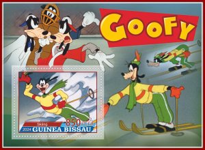 Stamps. Disney Goofy Baseball, Rugby, Golf 2024 year 6 sheets perforated  NEW