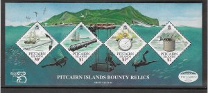 Pitcairn Islands #500 Wreck of the Bounty S/S (MNH) CV$13.00