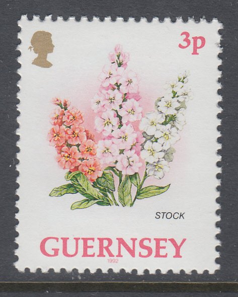 Guernsey 478 Flowers MNH VF