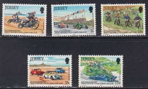 Jersey # 231-235, Motorcycle & Auto Races, NH, 1/2 Cat.