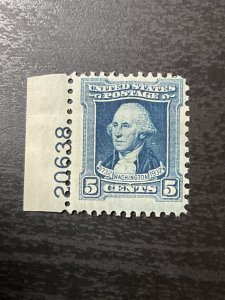 US SC # 710 MH Plate Number