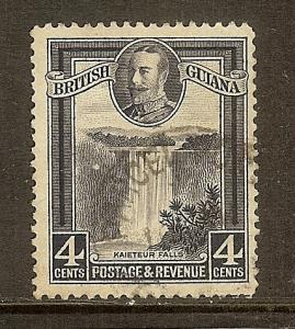 British Guiana, Scott #213, 4c Kaieteur Falls, Used