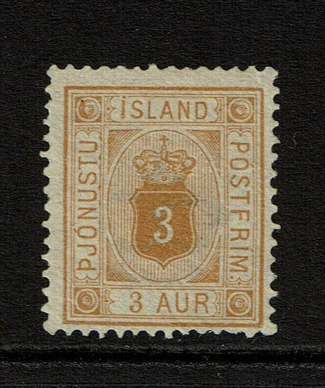 Iceland SC# O4, Mint No Gum - S13309