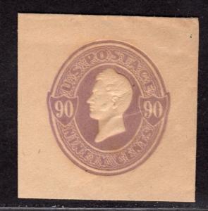 $US SC#u347 mint, VF, full corner, cv. $85