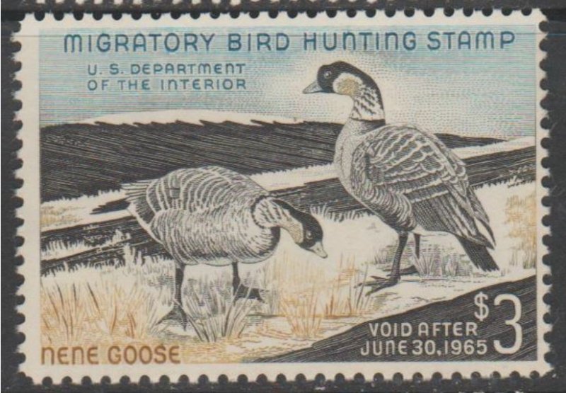 U.S. Scott #RW31 Duck Stamp - Mint NH Single