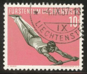 LIECHTENSTEIN Scott 308 used 1957 stamp