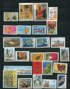 France 2002 Stamp Lot Ranging From Scott 2865 - 2911 MNH