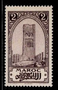 French Morocco Scott 91 MH* stamp