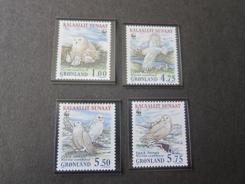 Greenland 1999 Sc 344-7 Bird set MNH