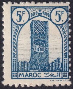 French Morocco 1943 Sc 193 MH* 2nd printing