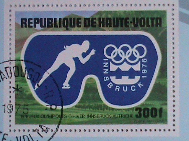 1975 UPPER VOLTA- INNSBRUCK OLYMPIC 1976 S/S