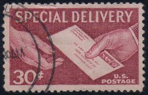 United States E21 - Used - 30c Letter Delivery (1957 (3)