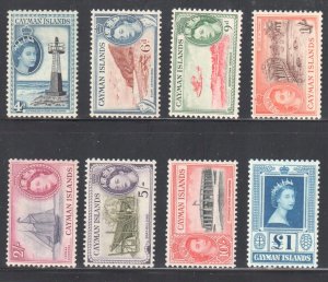 Cayman Island #142 to 149 MINT VF LH C$107.85