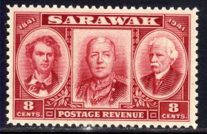 Sarawak 1946 KGV1 8ct Lake Brooke Centenary Umm SG 146 ( A722 )