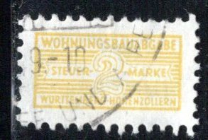 Germany - under French occupation Scott # 8NRA4, used