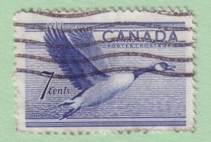 320 Canada 7c Canada Goose, used