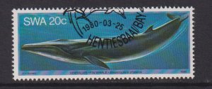 South West Africa  #441  cancelled  1980  whales 20c