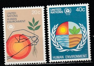 United Nations   371-72     (N**)    1982   Complet