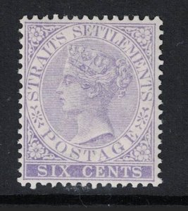 Straits Settlements SG# 66 Lilac Mint Never Hinged - S19391