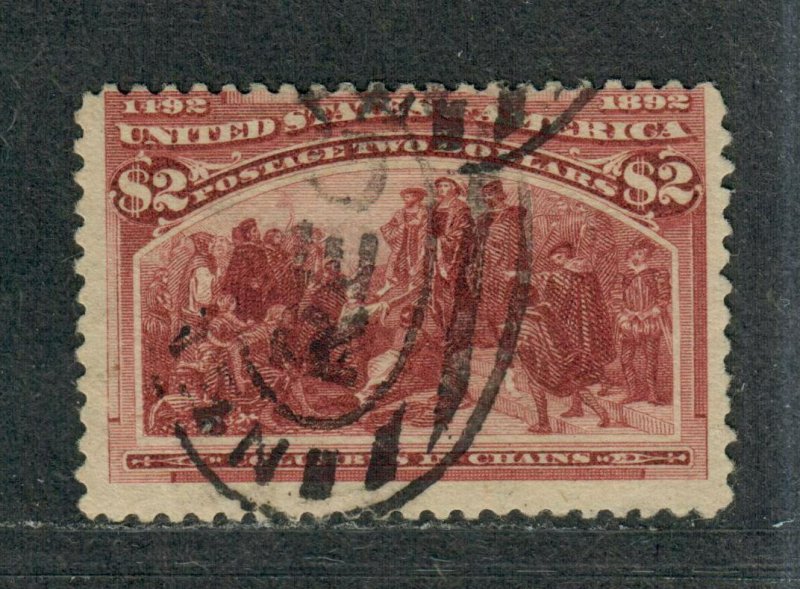 US Sc#242 Used/F, Cv. $525