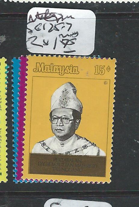 MALAYA MALAYSIA (P0908B) SG  125-7    MNH