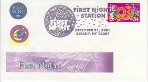 2001 United StatesFirst Night  - Albany NY (Scott 3500)  Event CG